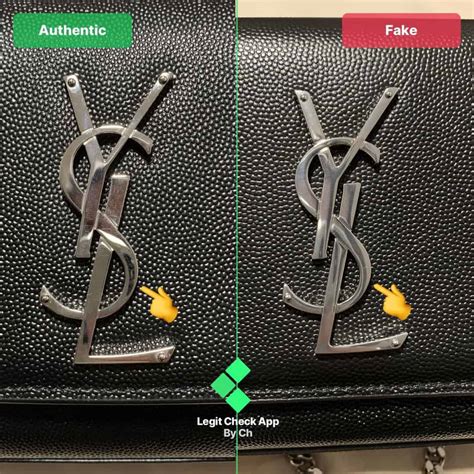 ysl purse fake vs real|ysl knock off.